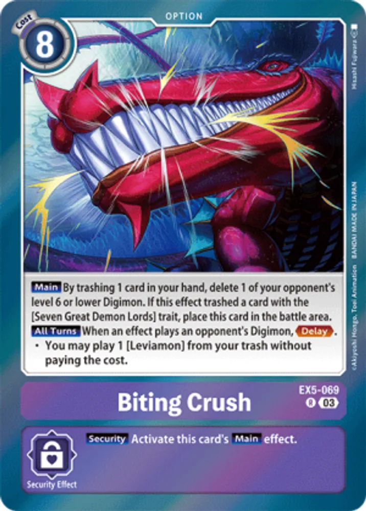 Biting Crush