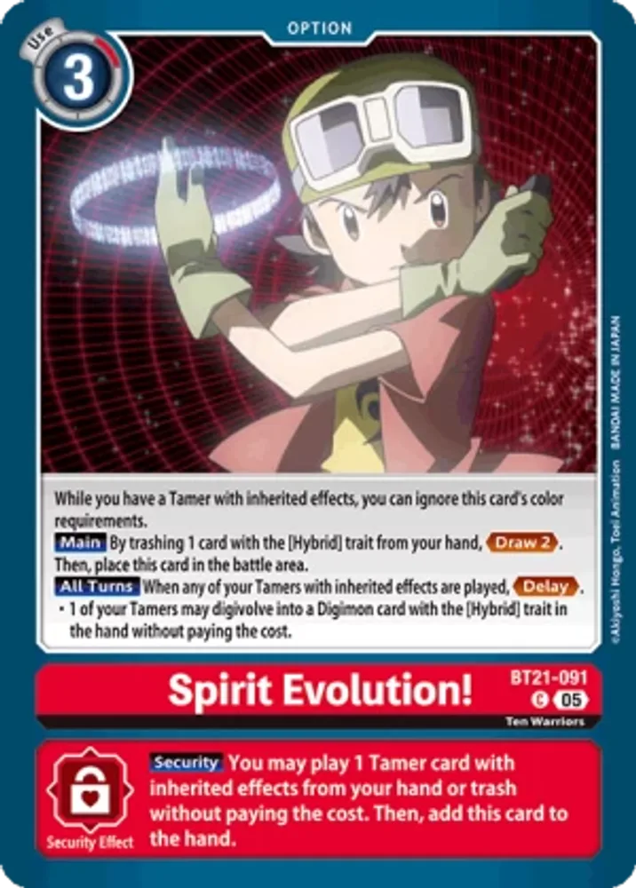 Spirit Evolution!
