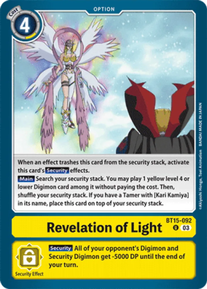 Revelation of Light