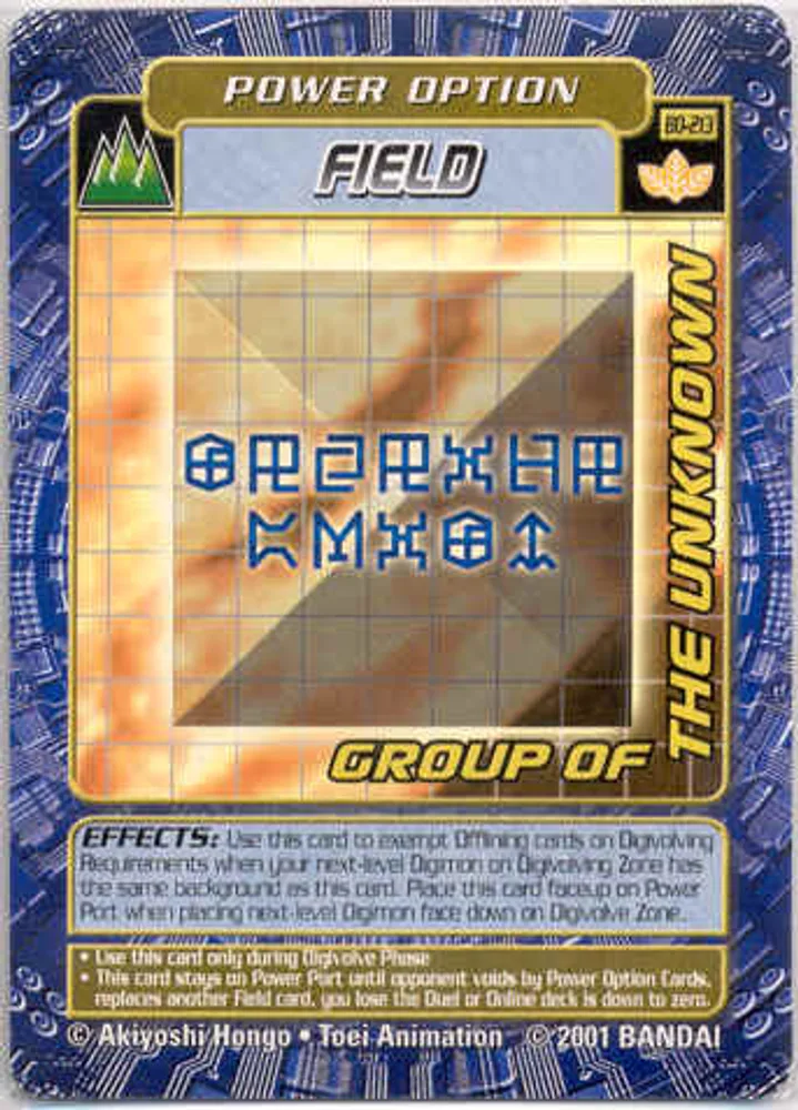 Group of the Unknown