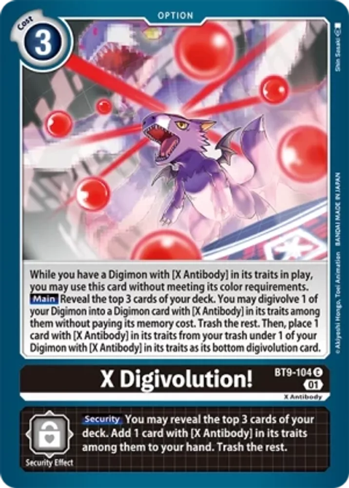 X Digivolution!