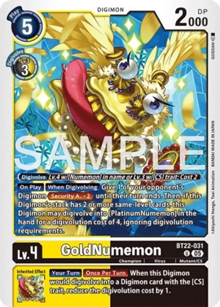 GoldNumemon