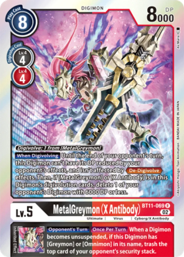 MetalGreymon (X Antibody)