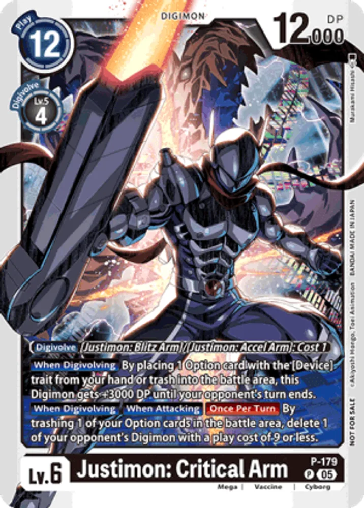Justimon: Critical Arm
