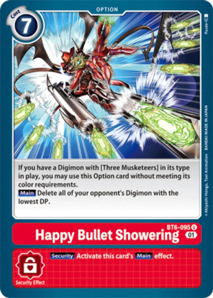 Happy Bullet Showering