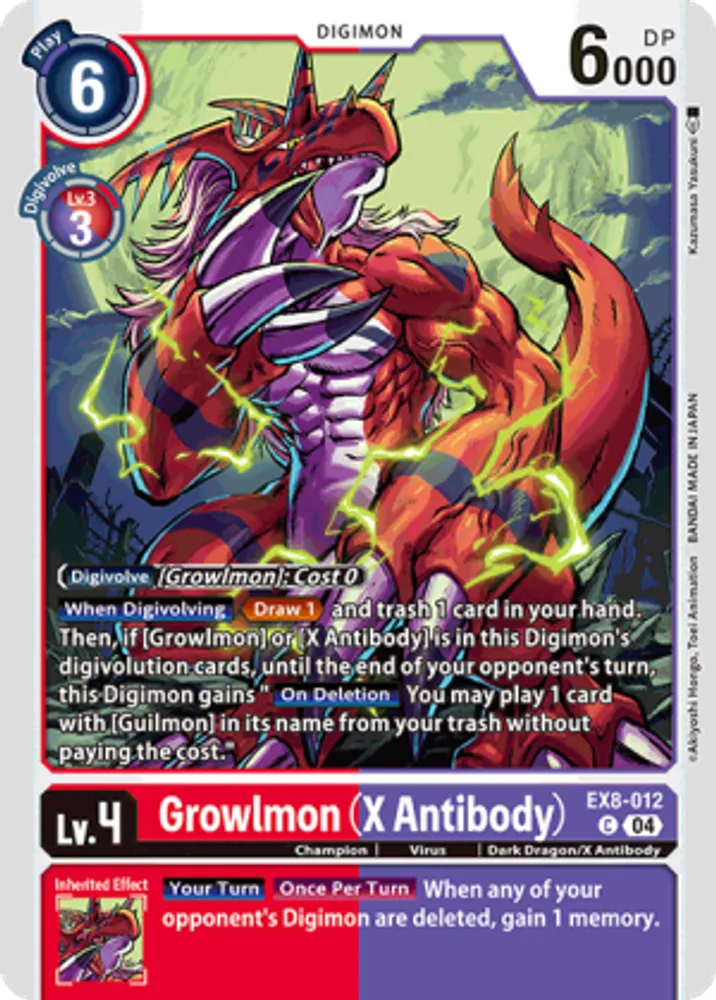 Growlmon (X Antibody)