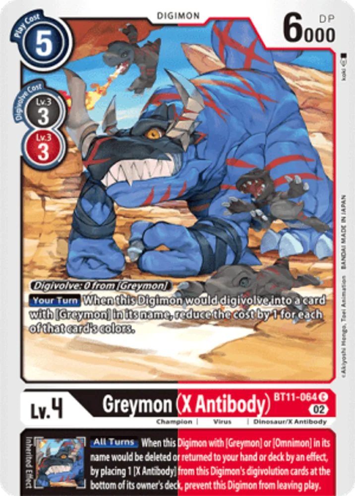 Greymon (X Antibody)