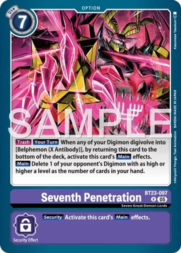 Seventh Penetration