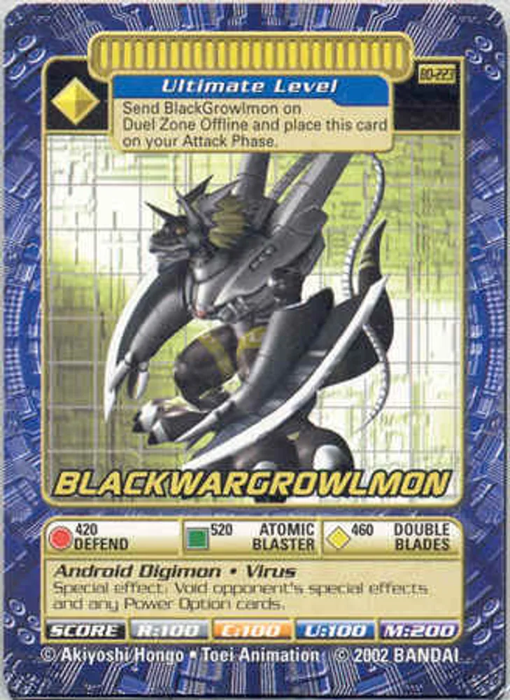 BlackWarGrowlmon