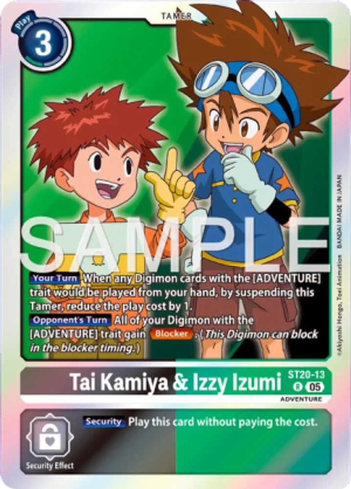 Tai Kamiya & Izzy Izumi