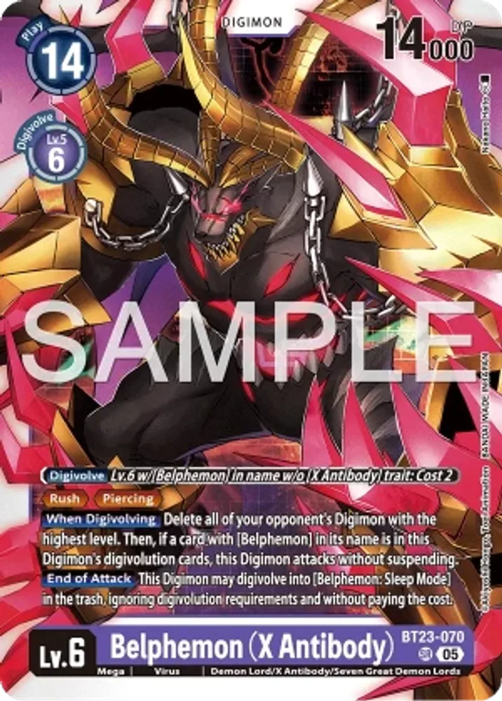 Belphemon (X Antibody)
