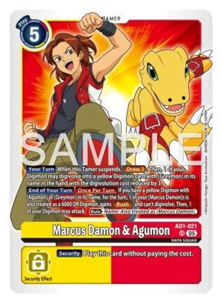 Marcus Damon & Agumon