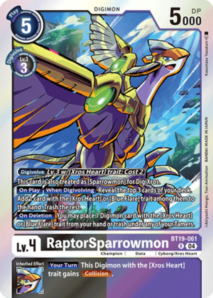 RaptorSparrowmon