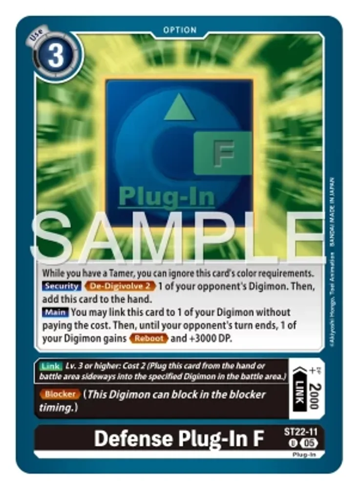 Defense Plug-In F