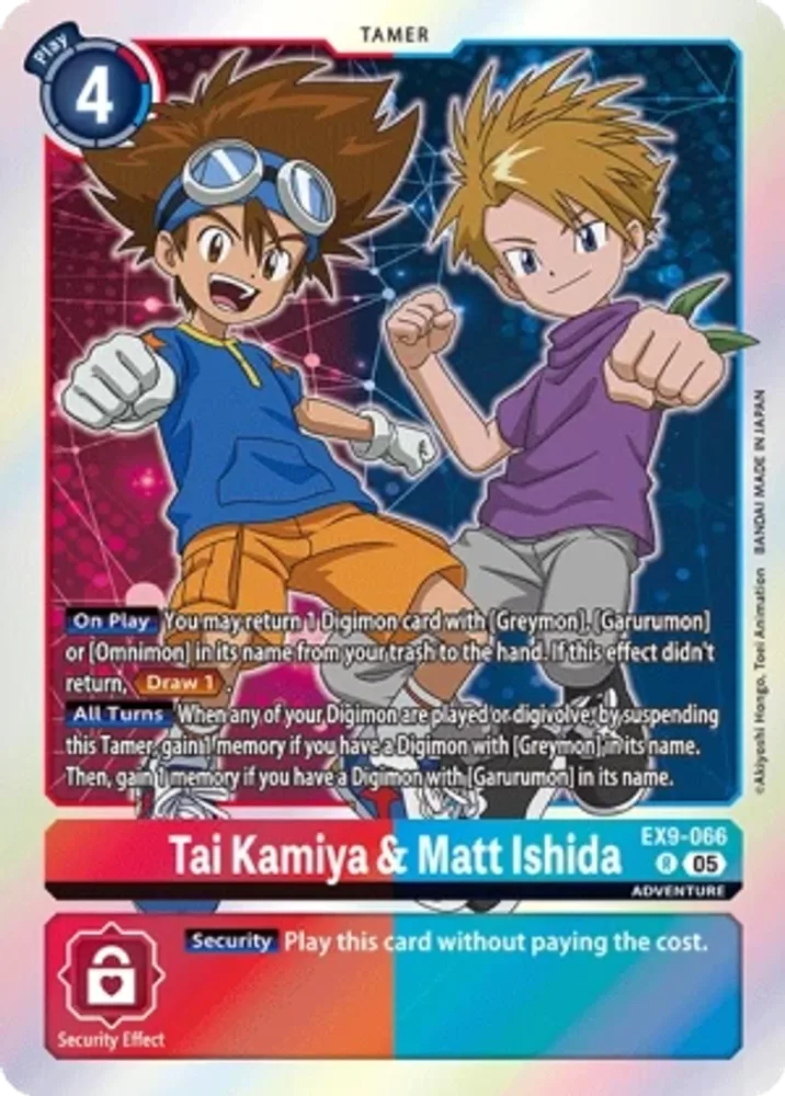 Tai Kamiya & Matt Ishida
