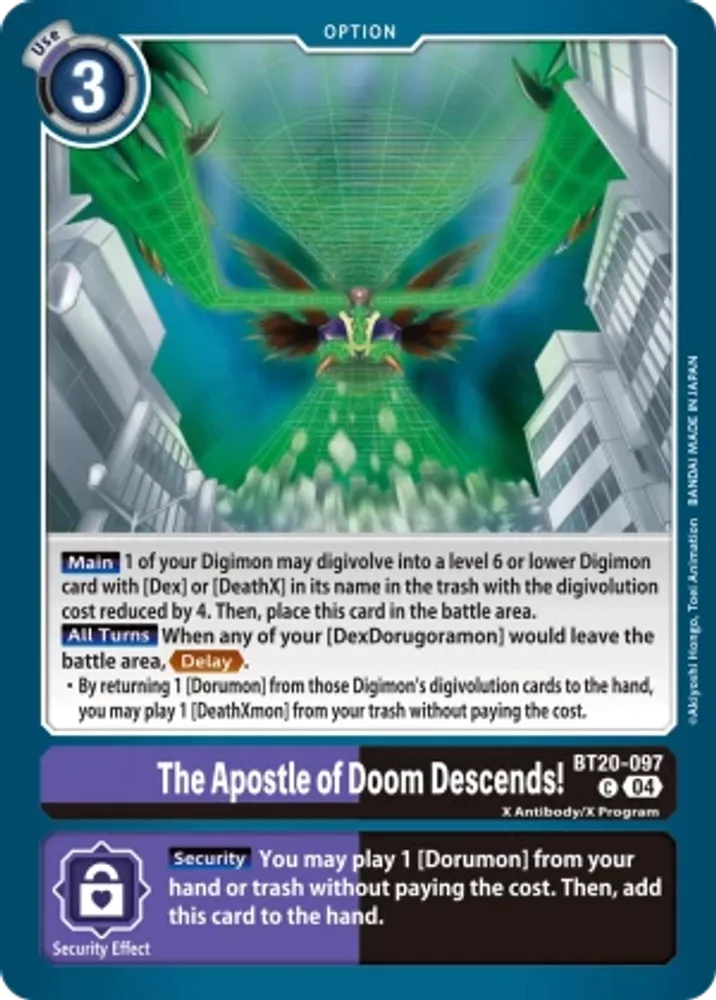The Apostle of Doom Descends!