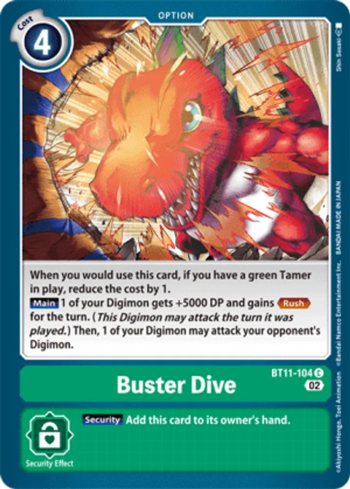 Buster Dive