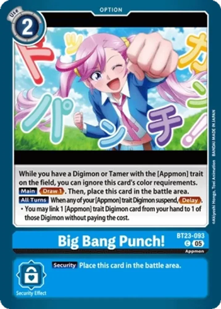 Big Bang Punch!