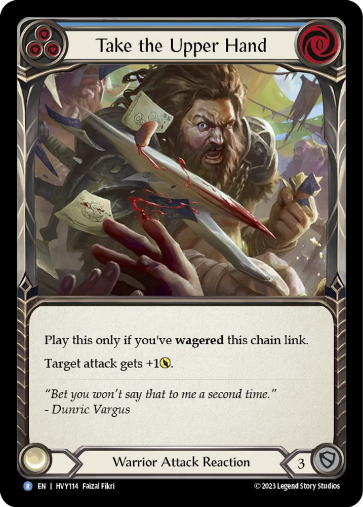 Take the Upper Hand