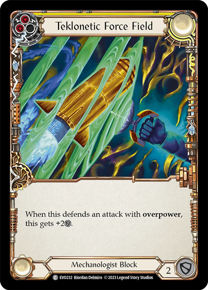 Teklonetic Force Field