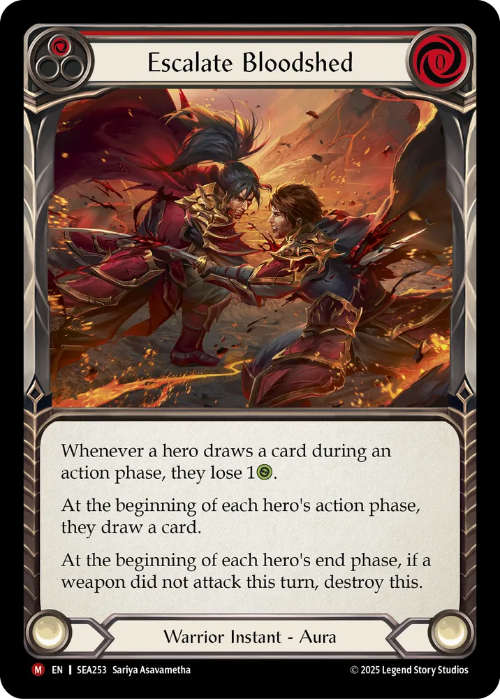 Escalate Bloodshed