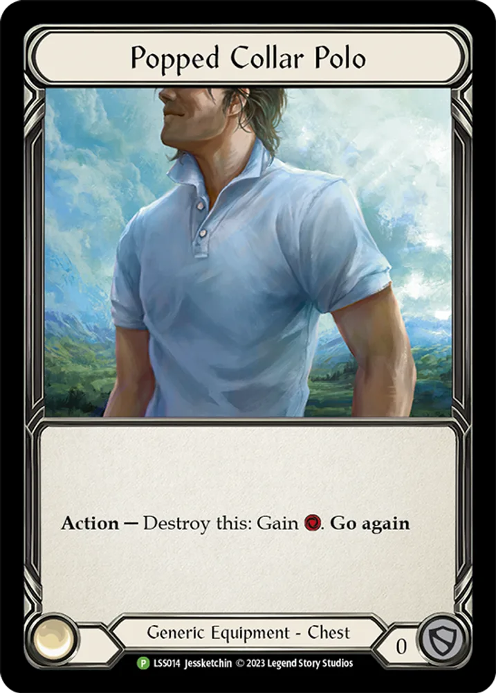 Popped Collar Polo