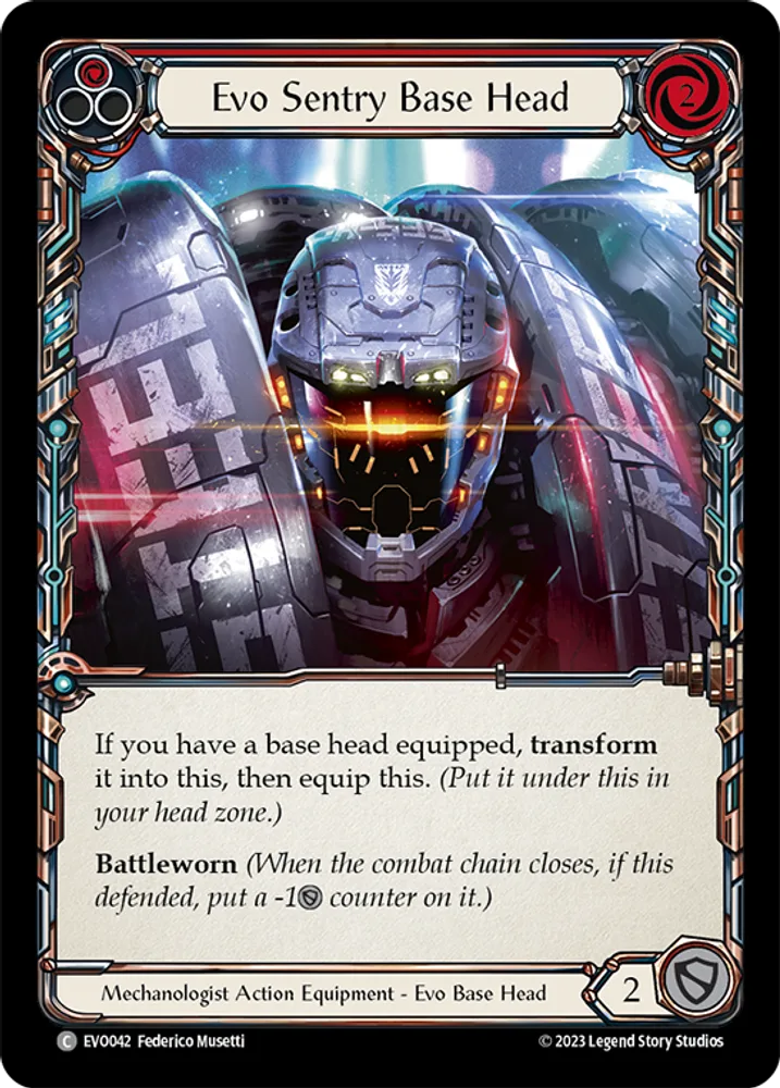 Evo Sentry Base Head
