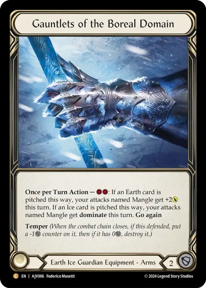 Gauntlets of the Boreal Domain