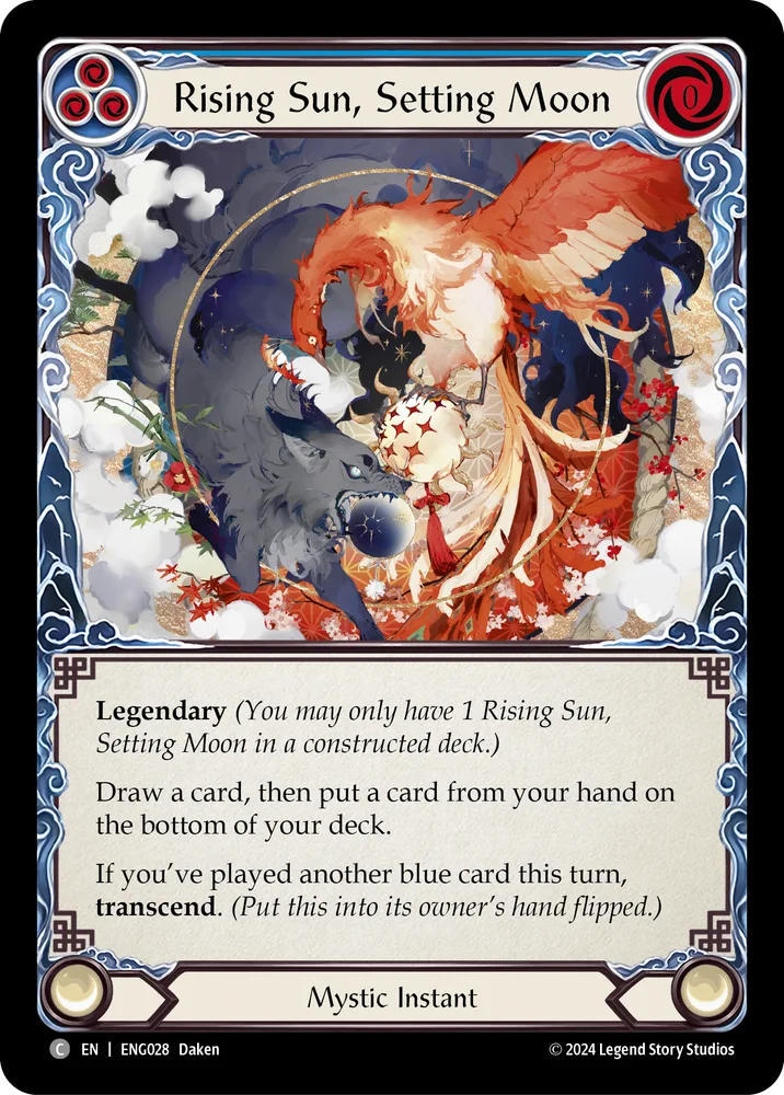 Rising Sun, Setting Moon