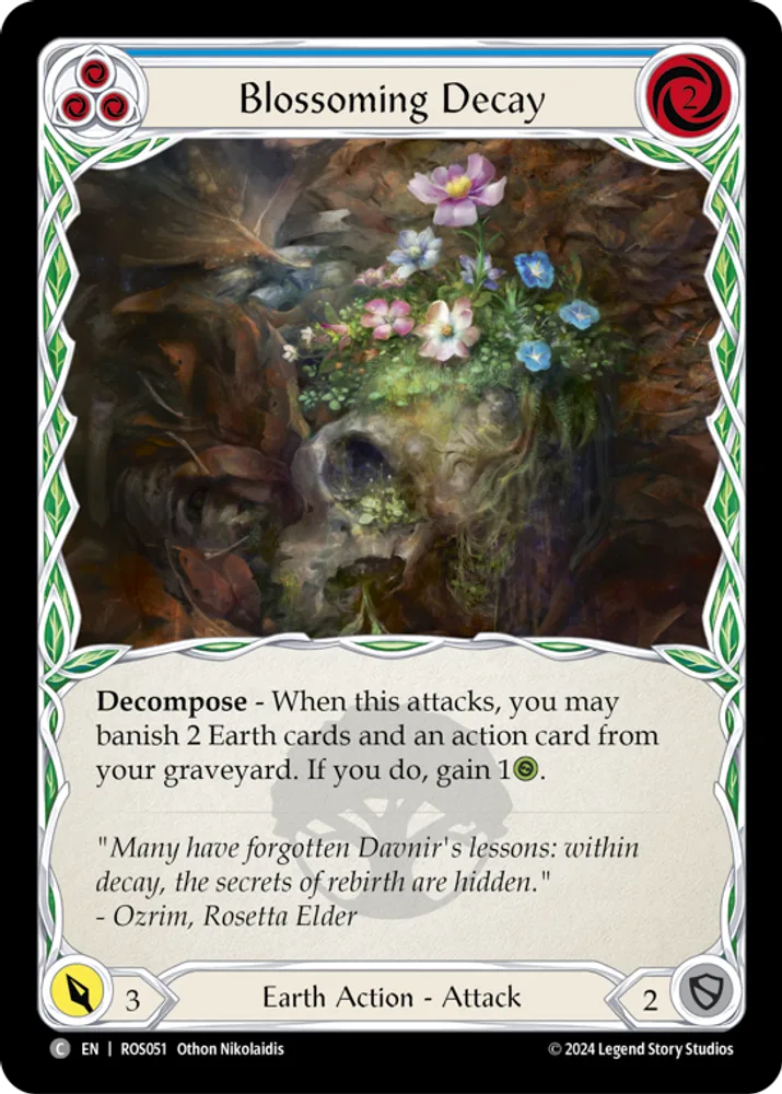 Blossoming Decay