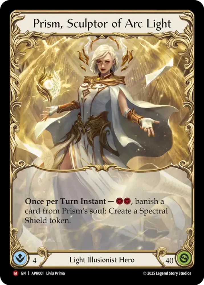 Prism, Sculptor of Arc Light