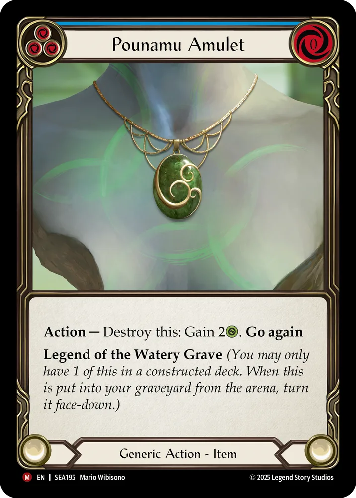 Pounamu Amulet