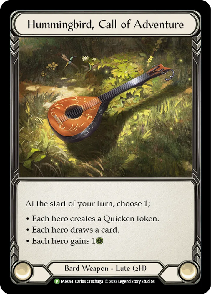 Hummingbird, Call of Adventure