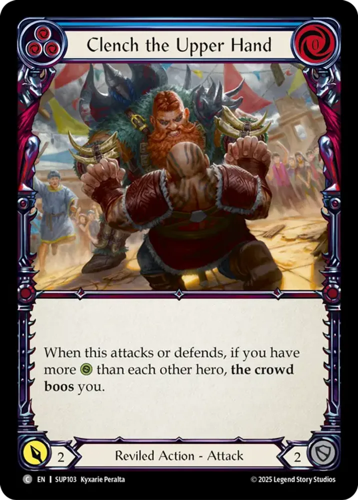 Clench the Upper Hand