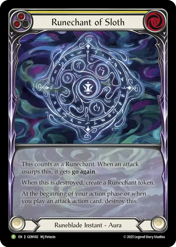 Runechant of Sloth