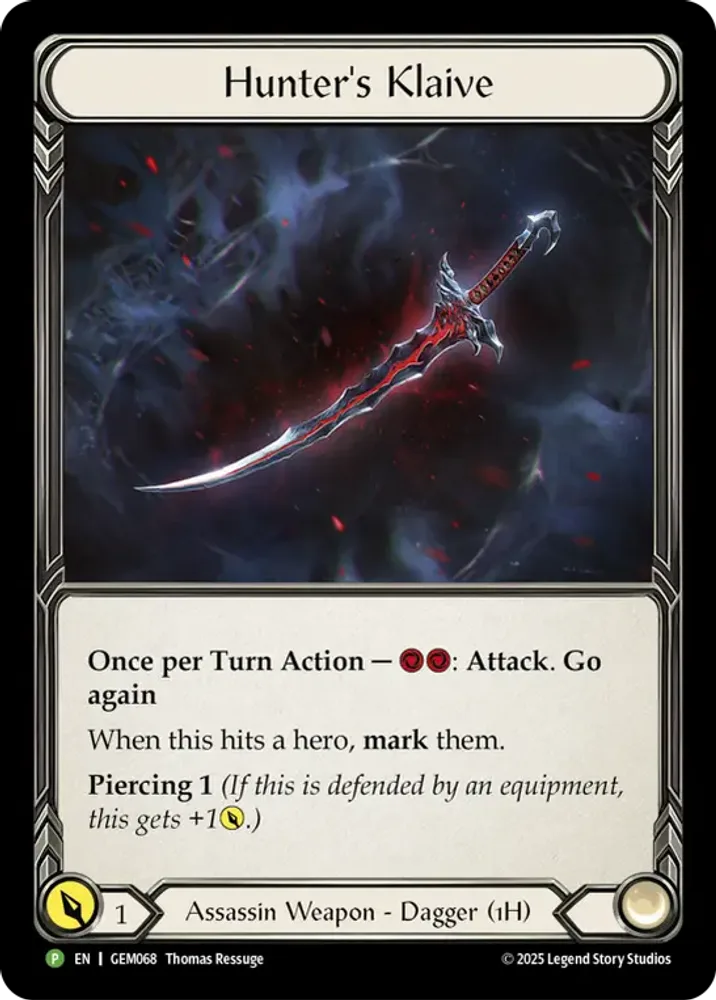 Hunter's Klaive