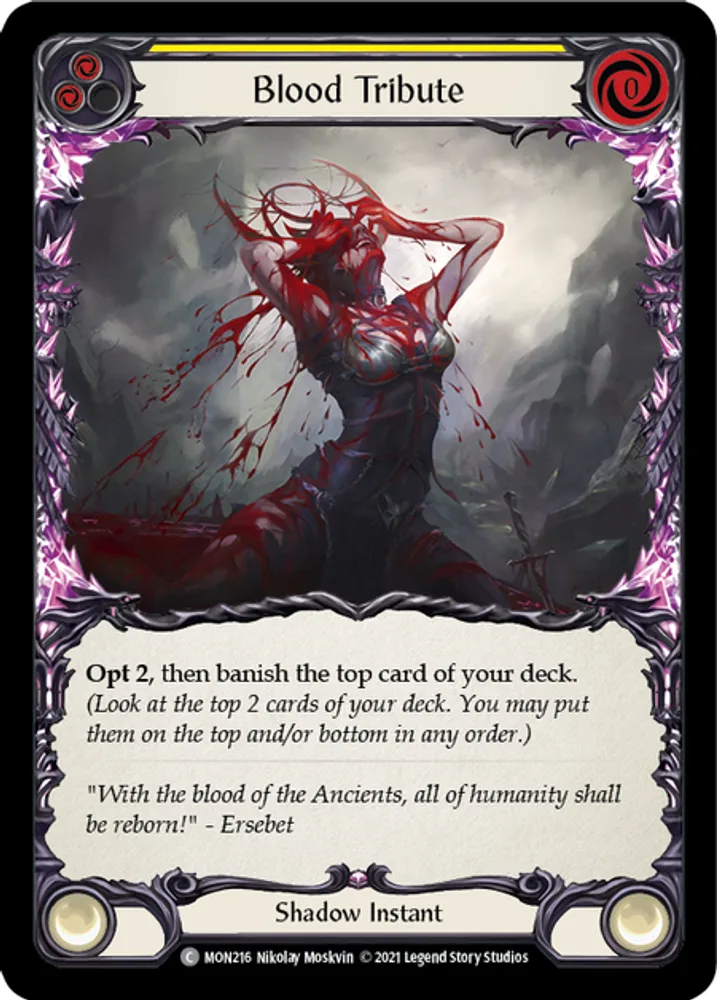 Blood Tribute