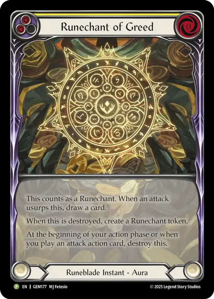 Runechant of Greed