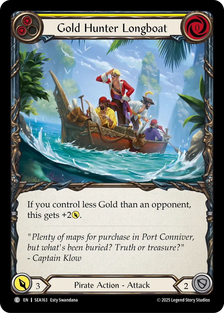 Gold Hunter Longboat