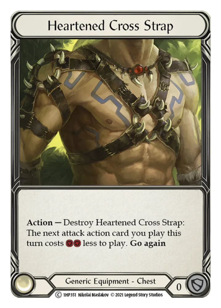 Heartened Cross Strap