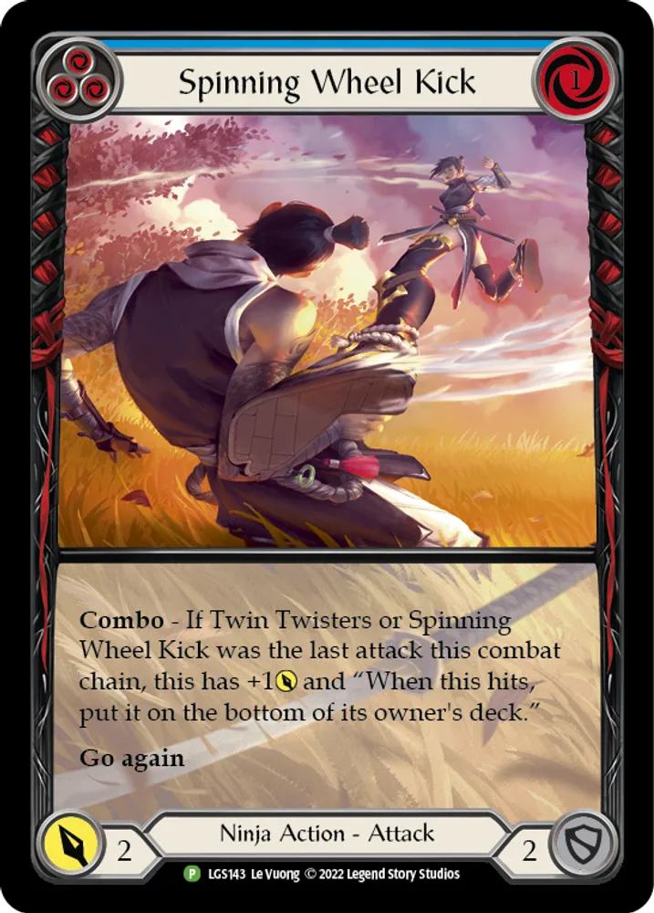 Spinning Wheel Kick