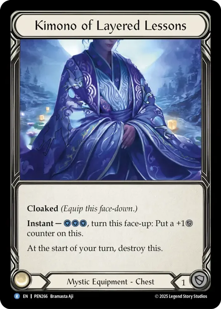 Kimono of Layered Lessons