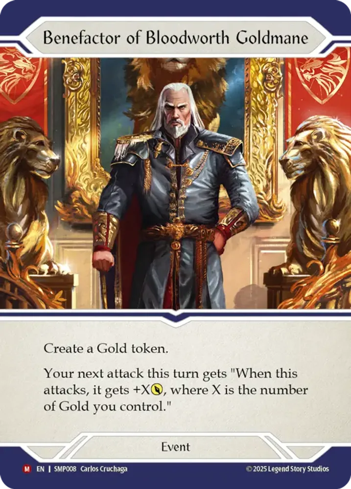 Benefactor of Bloodworth Goldmane