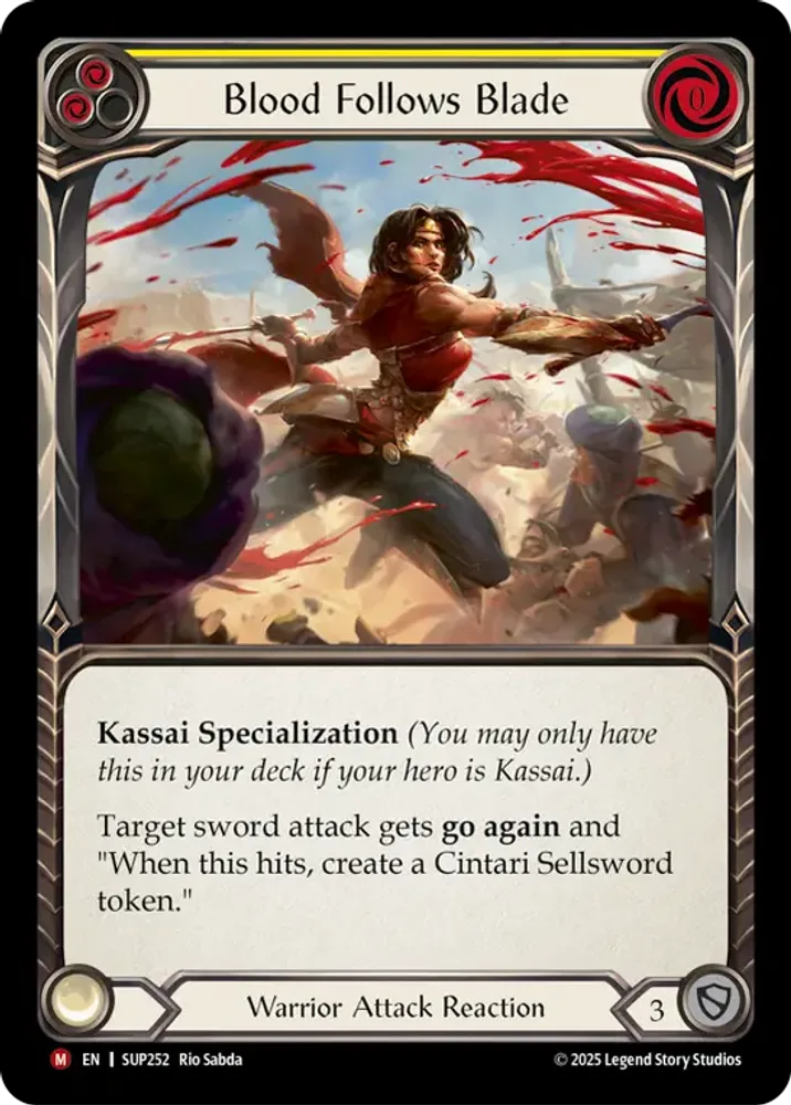 Blood Follows Blade