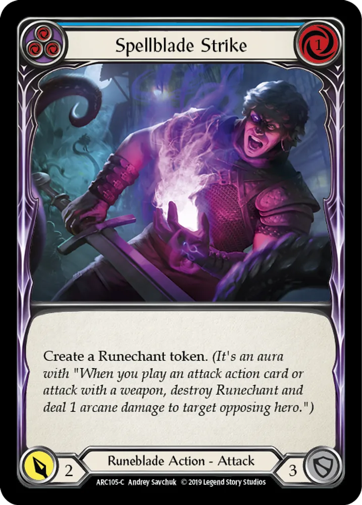Spellblade Strike