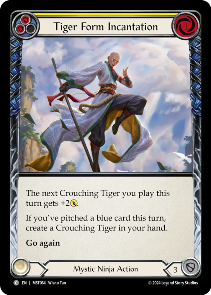 Tiger Form Incantation