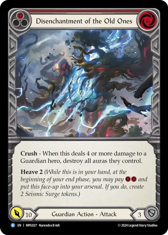 Disenchantment of the Old Ones