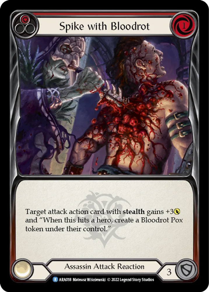 Spike with Bloodrot