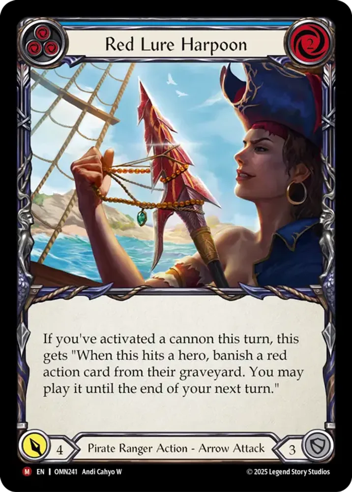 Red Lure Harpoon