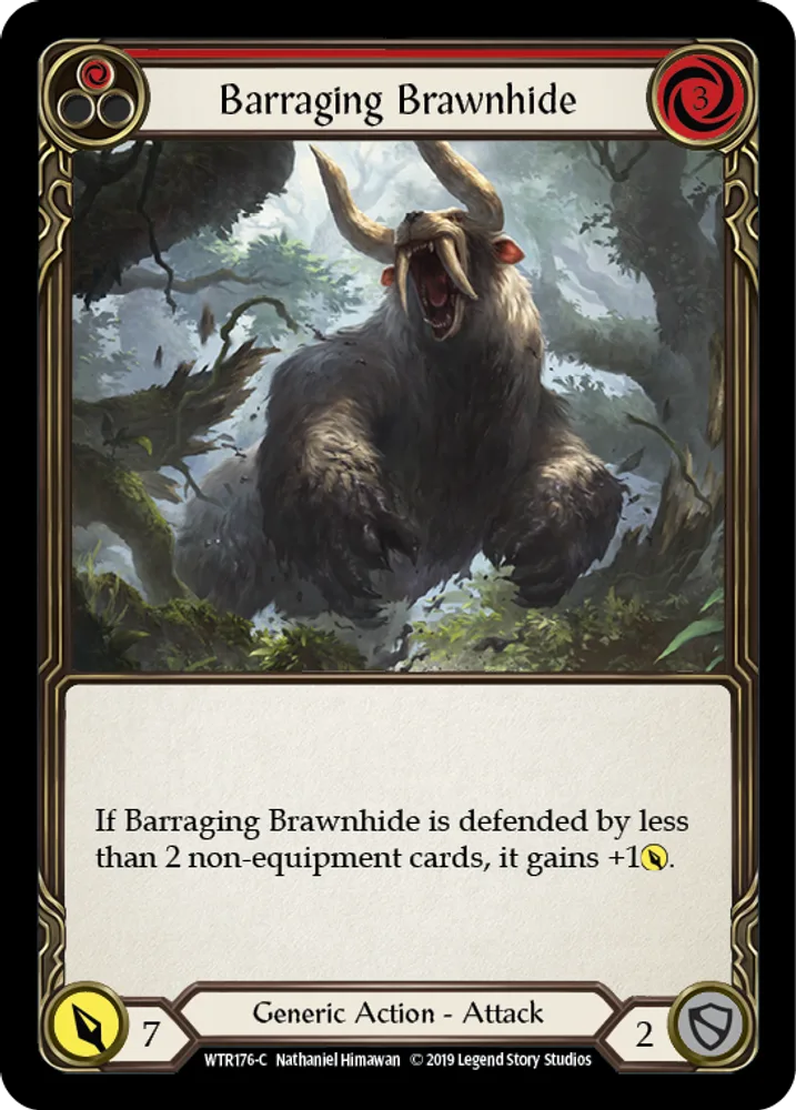 Barraging Brawnhide